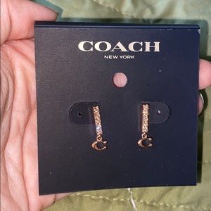 Coach earrings